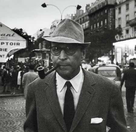 Georges Simenon, Paris, 1962